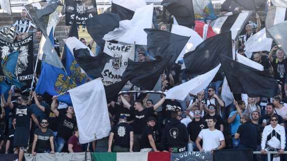 Udinese, centinaio di tifosi al seguito