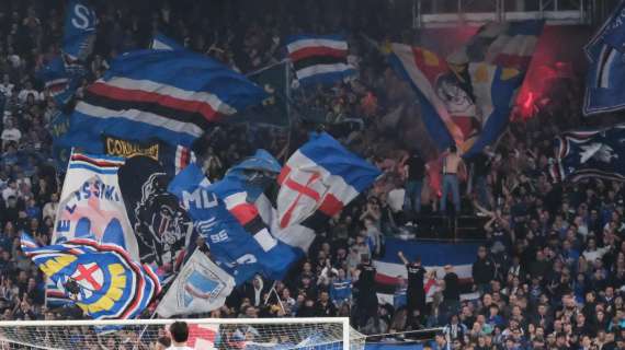 Salernitana - Sampdoria, a gonfie vele la prevendita per il settore ospiti