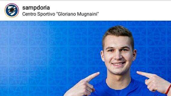 Sampdoria accoglie Vladyslav Supryaga: "Benvenuto!"