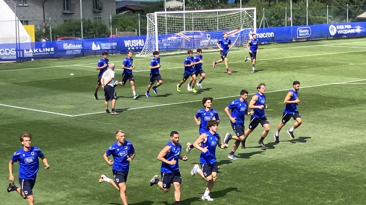 Sampdoria, allenamento di scarico e pomeriggio libero. Da valutare le condizioni di Sekulov