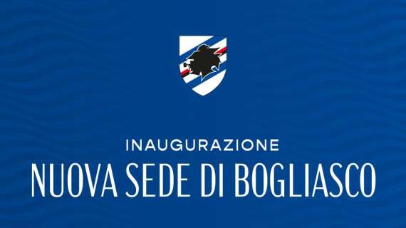 Sampdoria, lunedì 4 dicembre inaugurata la nuova sede di Bogliasco