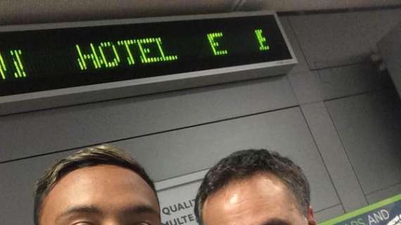 "Bevo e scatto per la Samp": in aereo con Luis Muriel