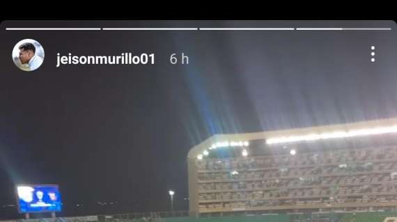 Sampdoria, per Murillo serata da tifoso per partita del Deportivo Calì