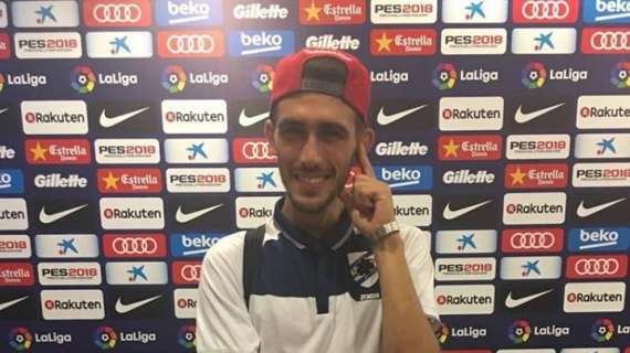 "Bevo e scatto per la Samp": Mattia al Camp Nou