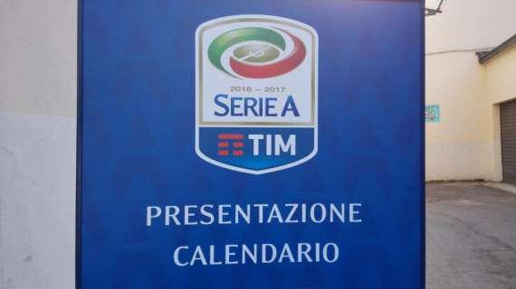 Calendario Serie A TIM 2016/17: esordio Empoli-Samp, derby alla nona