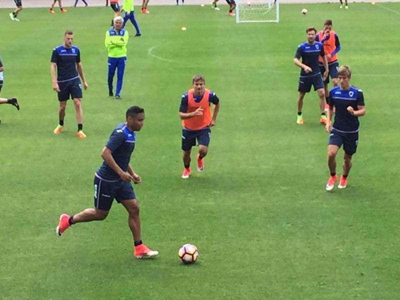 Bogliasco, ancora a parte Bereszynski. Domani rifinitura a porte chiuse