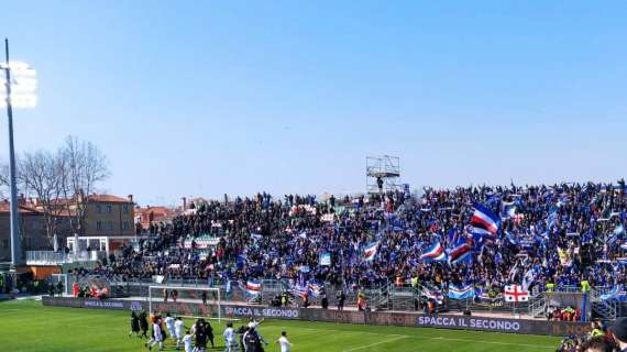 Venezia - Sampdoria, Federclubs: "Ritrovarci, finalmente, grazie ragazzi, avanti così"