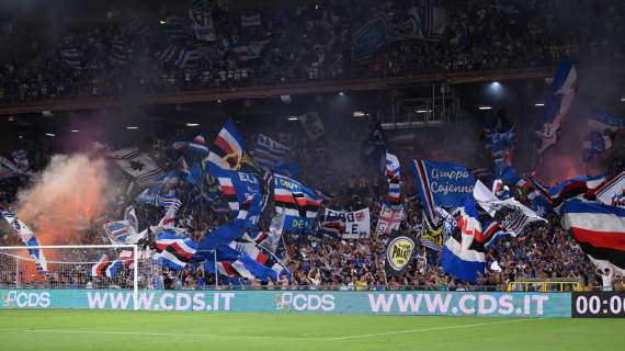 Lega Serie B celebra il tifo del Ferraris per Sampdoria - Sassuolo: "Che atmosfera!"