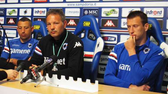 Mihajlovic: "Continuità di prestazioni e di risultati". Gastaldello e Palombo: "Ripagare i nostri tifosi"