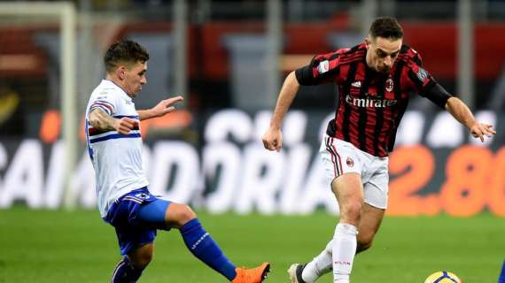 Milan-Sampdoria, il report statistico del match