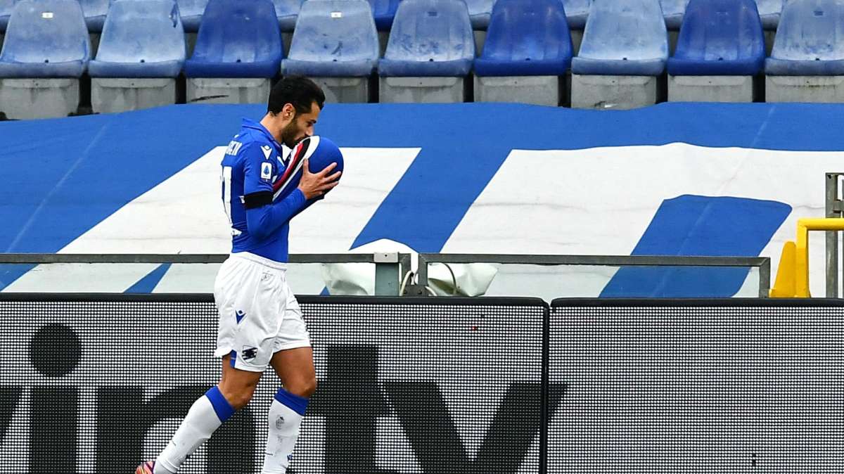 Social, la dolce dedica di Candreva dopo il gol