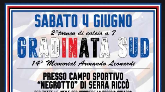 Torneo Gradinata Sud - Memorial Armando Leonardi: il programma