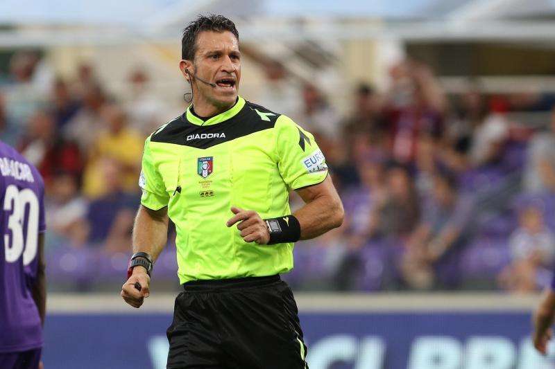 Sarà Daniele Doveri di Roma l'arbitro di Sampdoria-Sassuolo