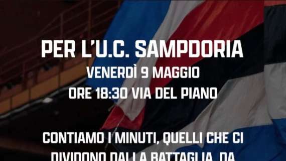 Gruppi della Sud: "Per l'U.C. Sampdoria. Bisogna esserci!"