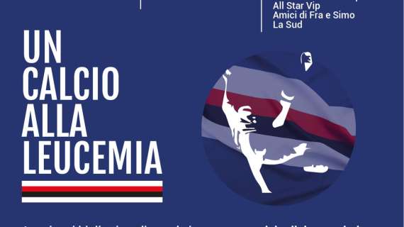 "Un calcio alla leucemia", l'invito degli ex Sampdoria Volpi e Lucchini per l'evento del 24 maggio