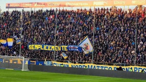 Tifoseria Sampdoria, Bek ricordato a Parma dalla Curva Nord Matteo Bagnaresi