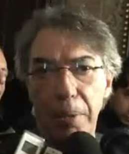Inter, Moratti: "Ogni tanto uno schiaffo ci sta"