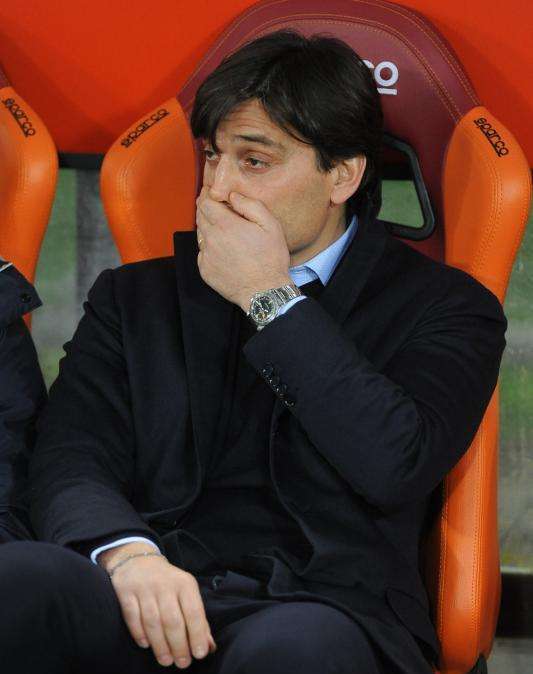 Montella: "Ci deve essere un po' di rabbia perché non si può giocare così e tornare con una sconfitta"