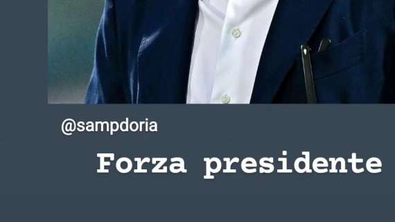 Sampdoria, da Vallestura Blucerchiata sostegno a Manfredi: "Forza presidente"
