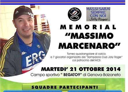 Domani sera a Begato 9 il Memorial "Massimo Marcenaro"