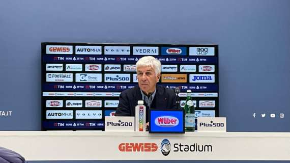 Atalanta, Gasperini: "Sampdoria vale più della classifica che ha. Zapata convocato"