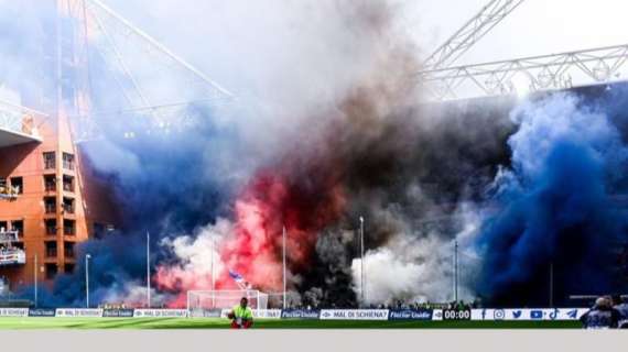 Sampdoria, Winks omaggia la coreografia della Gradinata Sud