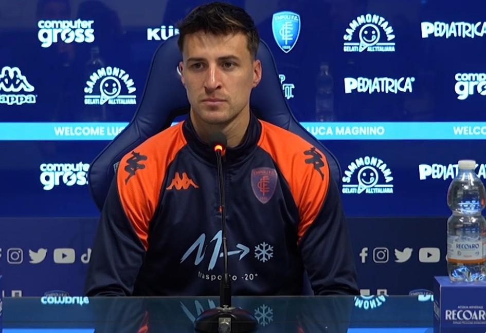 Empoli, Magnino: "Con la Sampdoria ci sarà un ambiente caldo"