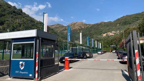 Sampdoria, oggi pomeriggio la ripresa degli allenamenti a Bogliasco