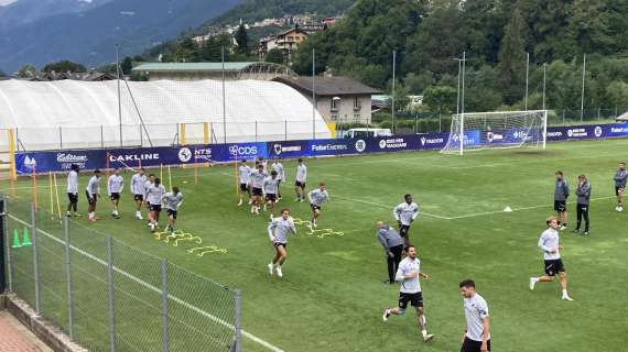 Sampdoria, mattutino a Temù. Pomeriggio riposo, domani doppia seduta