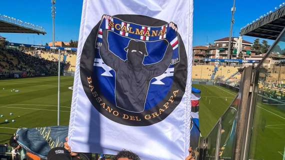 Parma - Sampdoria, lo stendardo Bassano del Grappa