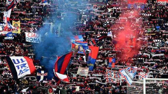 Sampdoria - Bologna, il numero di tifosi ospiti al Ferraris