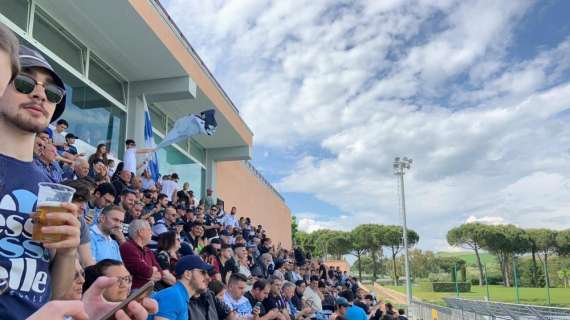750 tifosi laziali al seguito