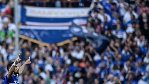 Sampdoria, il gesto d'amore dello stadio per Fabio Quagliarella