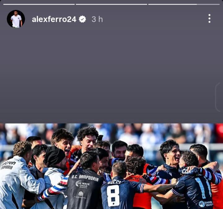 Sampdoria social, Ferrari: "Grande gruppo"