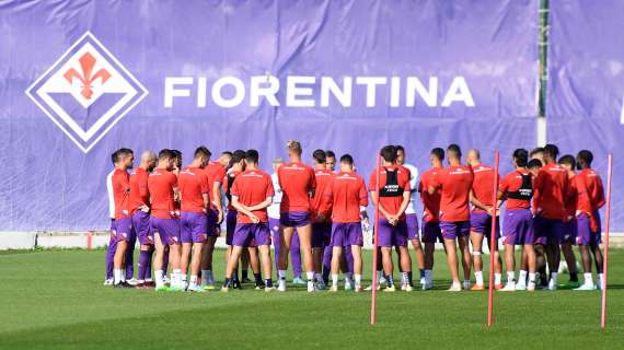 Verso Fiorentina - Sampdoria: seduta mattutina per i viola