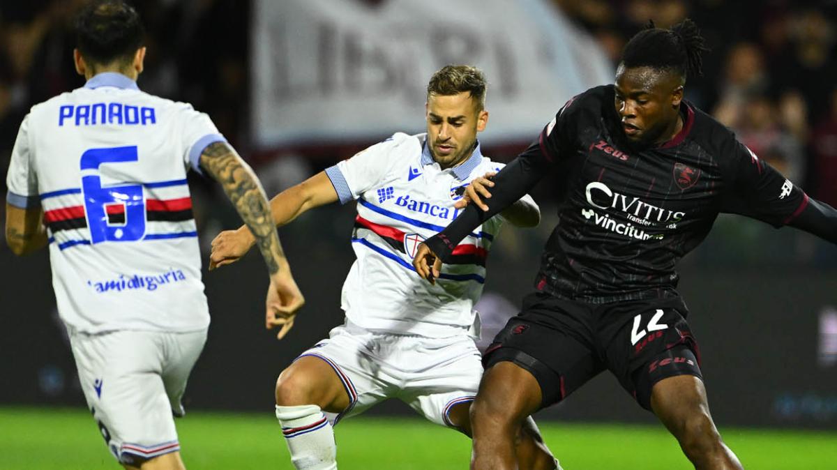 Sampdoria, Ricci risentimento al polpaccio. Coda e Ferrari in gruppo