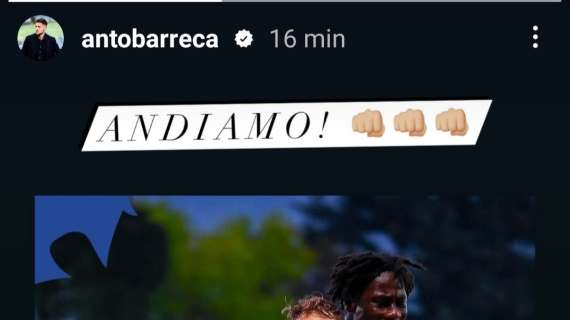 Social Sampdoria, Barreca festeggia i tre punti a Lecco 