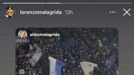 Social Sampdoria, Malagrida celebrato dalla sorella per esordio in Serie A