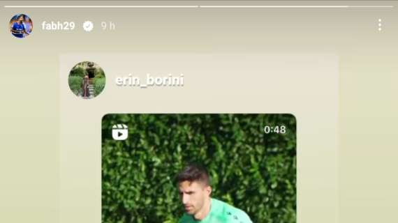 Sampdoria, Borini verso il rientro. Il post di Erin: "Non vedo l'ora di vederti giocare"