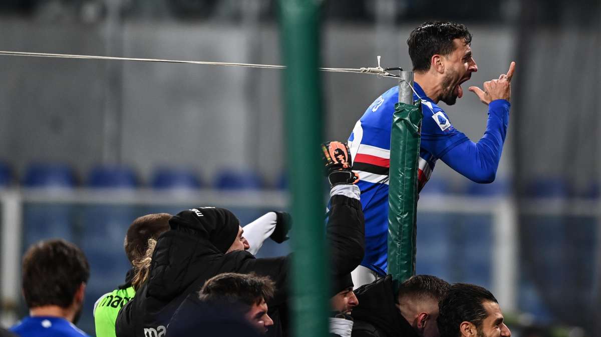Sampdoria, Caputo: "In questi momenti si vedono uomini. La Sud eccezionale"