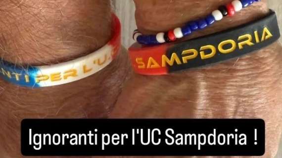 Sampdoria - Modena, Ignoranti: "Domani braccialetti con ricavato per scuola di Rivarolo"