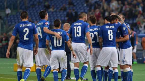 Italia-Norvegia 2-1: Soriano in campo 90', Eder fuori nella ripresa per infortunio