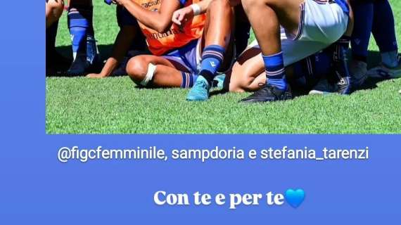 Sampdoria Women, Fallico per Tarenzi: "Con te e per te"