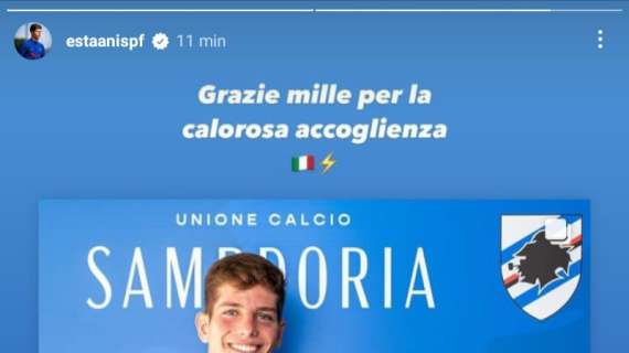 Como-Sampdoria: 11' si illumina Pedrola. Primo corner per il Doria