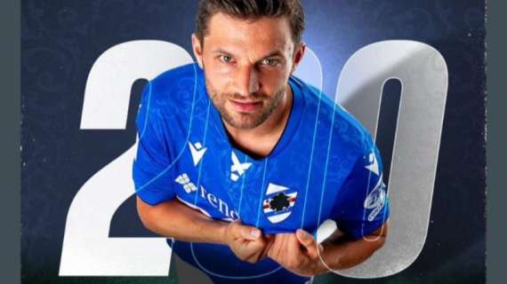 Sampdoria, Bereszynski: "Orgoglioso di aver giocato 200 partite con la maglia Blucerchiata"