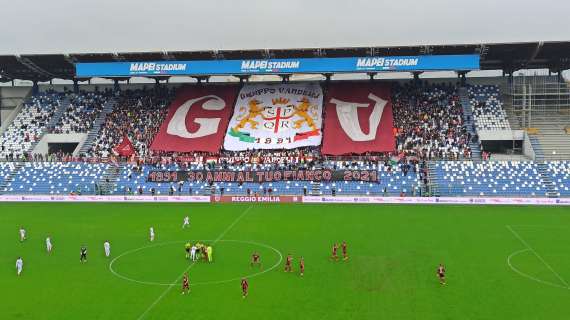 Reggiana attende la Sampdoria, Amadei: "Pareggio Brescia lascia un po' l'amaro in bocca"