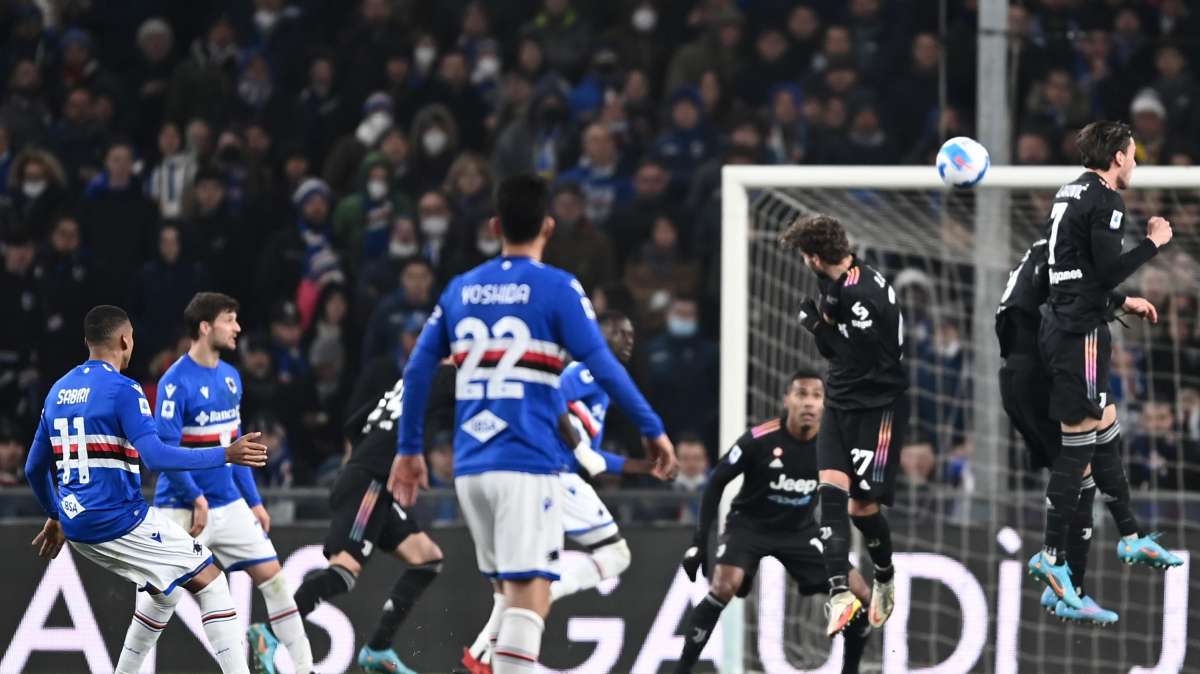 Sampdoria, Sabiri immortala sui social il primo goal in Serie A