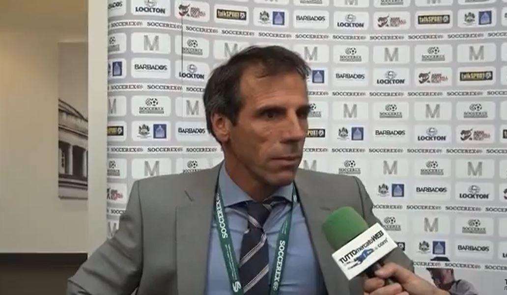 Zola: "Dispiace veder soffrire la Sampdoria. Rigore abbastanza evidente"