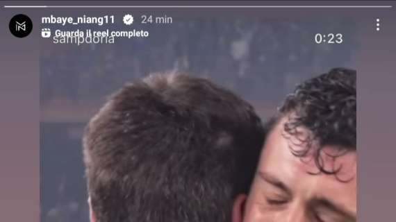 Social Sampdoria, Niang celebra il cuore del gruppo