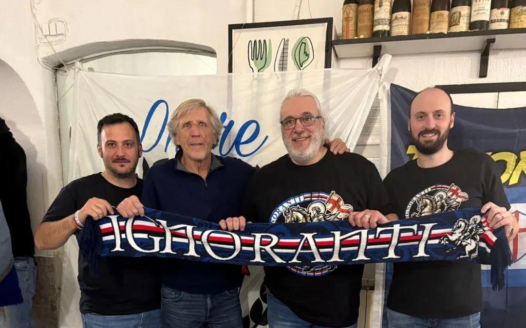 Tifoseria Sampdoria, Stefano Ignoranti ringrazia Nicolini: "Onore e privilegio"